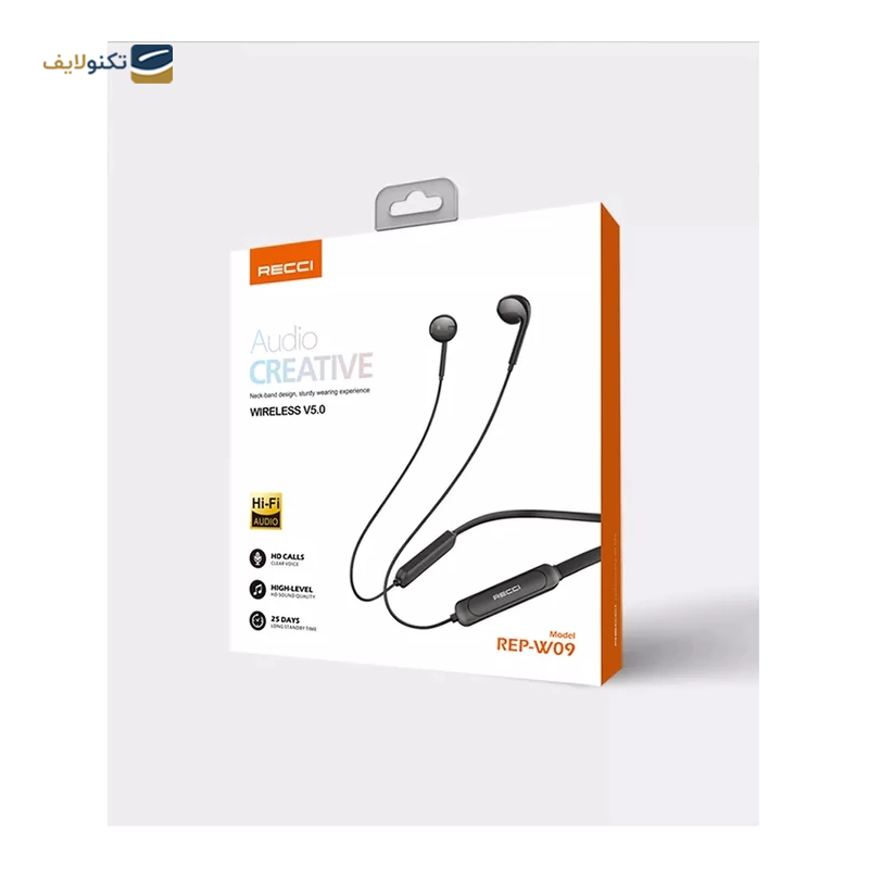 هندزفری بلوتوثی رسی مدل REP-W09 - Recci REP-W09 bluetooth Earbuds