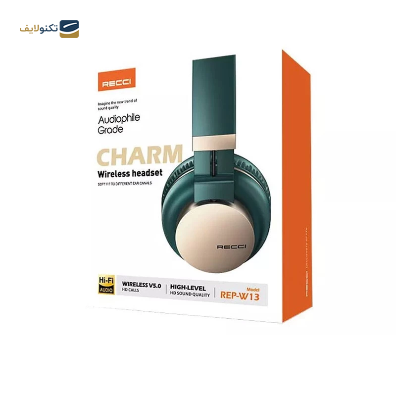 هدفون بی سیم رسی مدل REP-W13 - Recci REP-W13 Wirless Headset