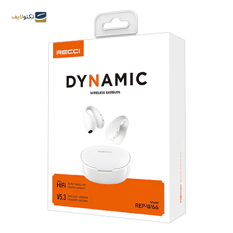 هندزفری بلوتوثی رسی مدل REP-W66 - Recci REP-W66 bluetooth Earbuds