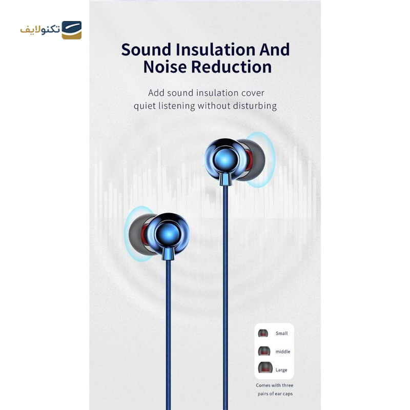 هندزفری سیمی رسی مدل REP-L36 - Recci REP-L36 Handsfree