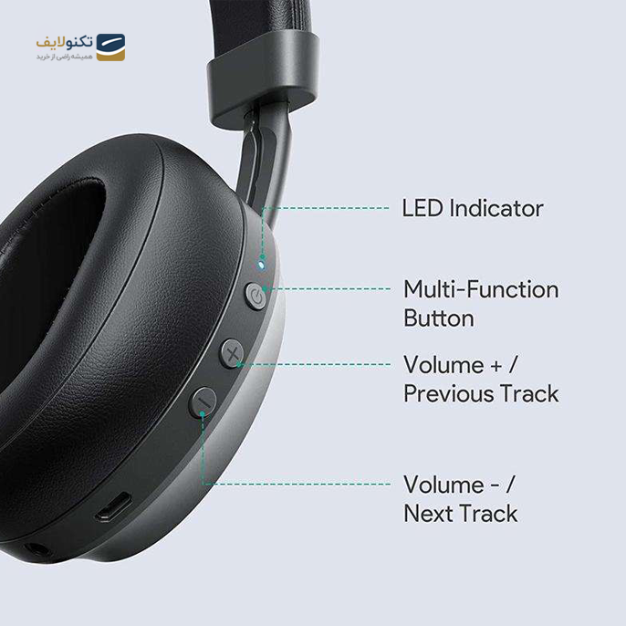 هدفون بی سیم آکی مدل EP-B52 V2 - EP-B52 V2