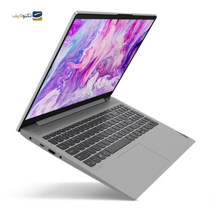 لپ تاپ لنوو 15.6 اینچی مدل IdeaPad 5 I5 8G 1TB HDD+128GB SSD - Lenovo Ideapad 5 15ITL05 i5 1135G7-8GB-1TB HDD-128GB SSD-2GB MX450-IPS 15.6 FHD Laptop