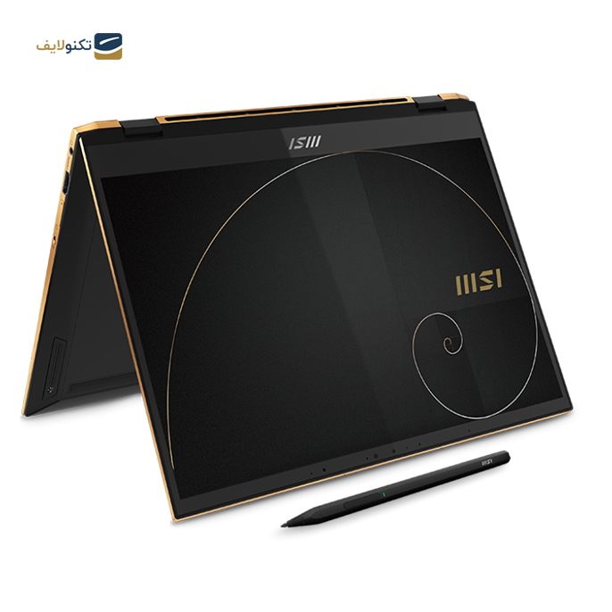 لپ تاپ ام اس آی 13.4 اینچی مدل Summit E13FlipEvo A12MT - MSI intel i7 1280P-16GB LPDDR5-1TB SSD- Iris XE-IPS 13.4 inch FHD Laptop+Pen