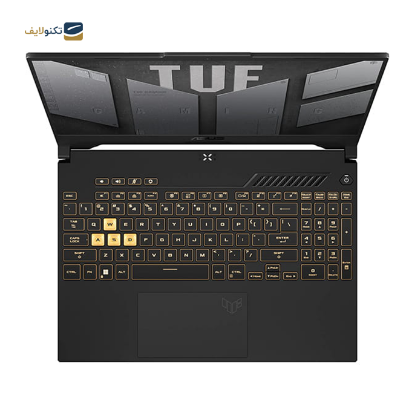 لپ تاپ ایسوس ۱۵.6 اینچی مدل TUF Gaming FX507ZM-RS73 - Asus i7 12700H-16GB-512GB SSD-6GB GEFORCE RTX3060 GDDR6- 15.6 FHD Laptop
