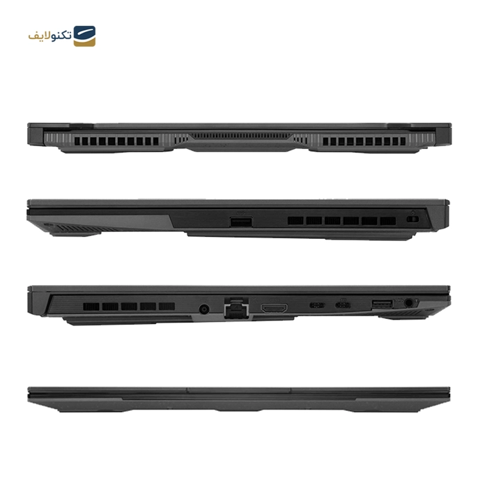 لپ تاپ ایسوس 15.6 اینچی مدل TUF Dash F15 FX517ZE-HN051 - Asus i7 12650H-16GB-512SSD-4GB 3050Ti-FHD Win Laptop