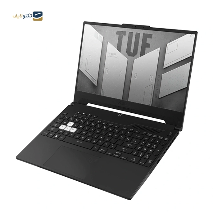 لپ تاپ ایسوس 15.6 اینچی مدل TUF Dash F15 FX517ZE-HN051 - Asus i7 12650H-16GB-512SSD-4GB 3050Ti-FHD Win Laptop