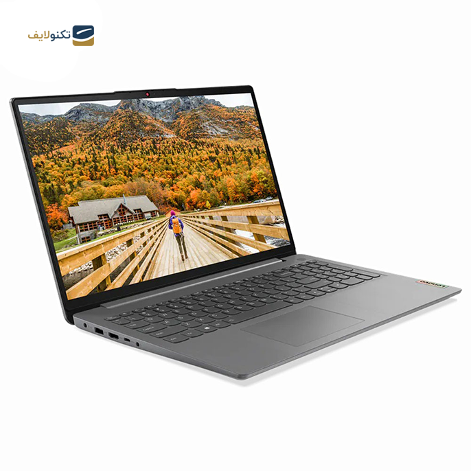 لپ تاپ لنوو 15.6 اینچی مدل IdeaPad 3 15ALC6 R3 8GB 1TB HDD+128GB SSD - IdeaPad 3 R3 5300U 8G 1T HDD+128SSD Radeon 15.6 FHD Laptop