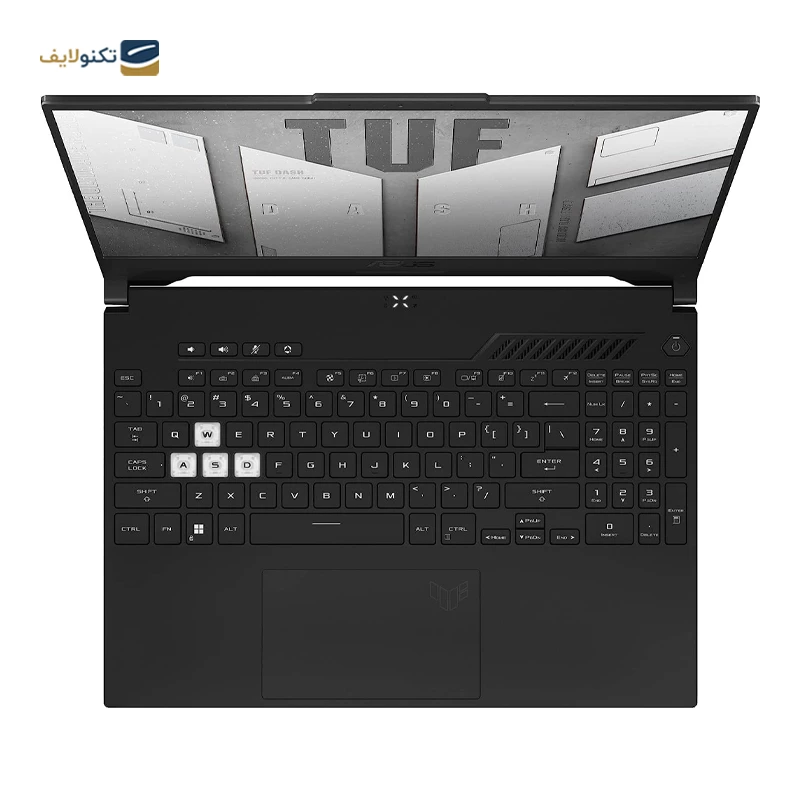 لپ تاپ ایسوس 15.6 اینچی مدل TUF Dash F15 FX517ZR i7 32GB 2TB SSD  - Asus TUF Dash F15 FX517ZR i7 12650H 32GB 2TB SSD 8GB 3070 FHD - 15.6inch Laptop
