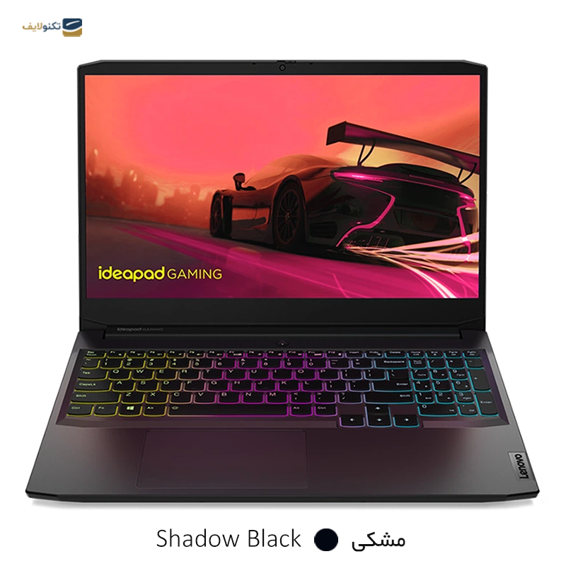 لپ تاپ لنوو 15.6 اینچی Ideapad Gaming 3 R5 5600H 8GB 512GB SSD RTX 3050 - Lenovo Ideapad Gaming 3 R5 5600H 8GB 512GB SSD 4GB RTX 3050 15.6 Laptop