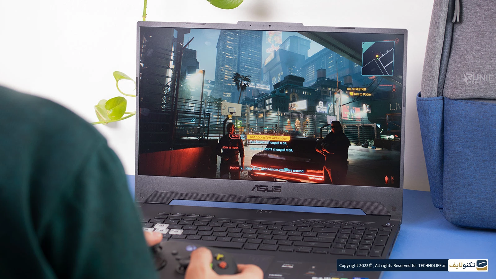 لپ تاپ گیمینگ ایسوس 15.6 اینچی مدل TUF Gaming FX517ZR I7 16GB 1TB RTX3070 - ASUS i7 12650H-16GB-1TB SSD-8GB GEFORCE RTX3070 GDDR6-IPS 15.6 FHD Laptop