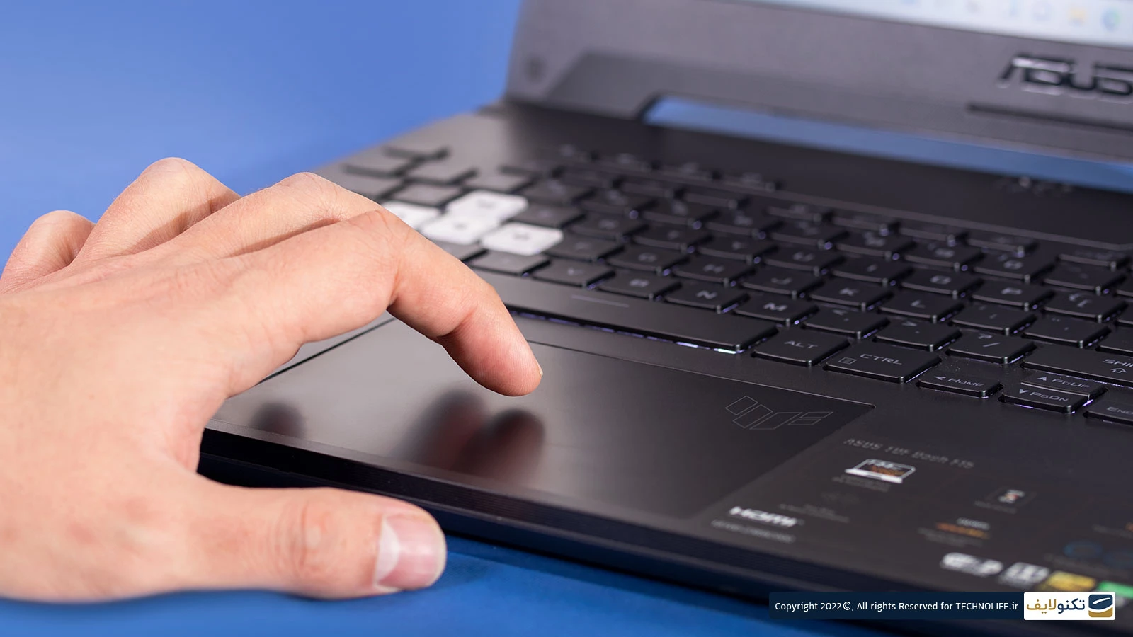 لپ تاپ گیمینگ ایسوس 15.6 اینچی مدل TUF Gaming FX517ZR I7 16GB 1TB RTX3070 - ASUS i7 12650H-16GB-1TB SSD-8GB GEFORCE RTX3070 GDDR6-IPS 15.6 FHD Laptop