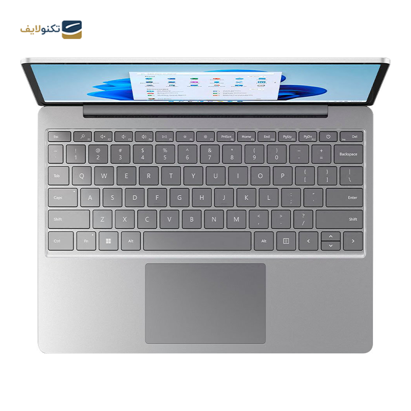 لپ تاپ مایکروسافت 12.4 اینچی مدل Surface Laptop Go i5 1035G1 8GB 128GB SSD UHD - Microsoft Surface Laptop Go i5 1035G1 8GB 128GB SSD UHD 12.4 Inch Laptop