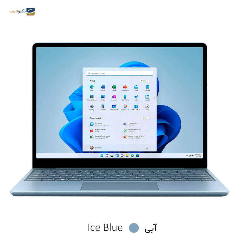 لپ تاپ مایکروسافت 12.4 اینچی مدل Surface Laptop Go i5 1035G1 8GB 128GB SSD UHD - Microsoft Surface Laptop Go i5 1035G1 8GB 128GB SSD UHD 12.4 Inch Laptop