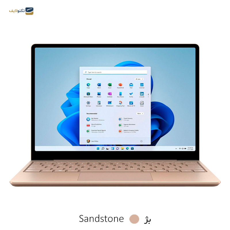 لپ تاپ مایکروسافت 12.4 اینچی مدل Surface Laptop Go i5 1035G1 8GB 128GB SSD UHD - Microsoft Surface Laptop Go i5 1035G1 8GB 128GB SSD UHD 12.4 Inch Laptop