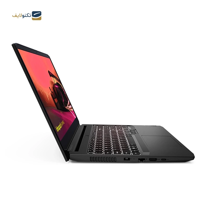 لپ تاپ لنوو 15.6 اینچی Ideapad Gaming 3 R5 5600H 16GB 512GB RTX3060 - Ideapad Gaming 3 Ryzen5 5600H 16 512 SSD  RTX 3060 6GB 15.6 FULL HD