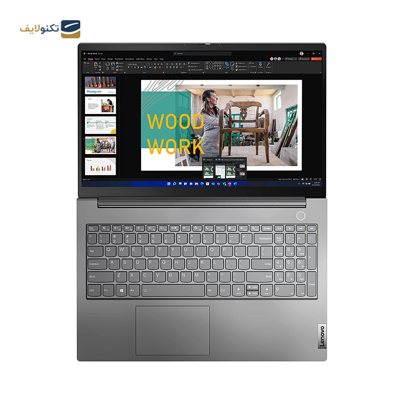 لپ تاپ لنوو 15.6 اینچی مدل ThinkBook 15 i3 1115G4 8GB 1TB - Lenovo ThinkBook 15 i3 1115G4 8GB RAM 1TB SSD UHD