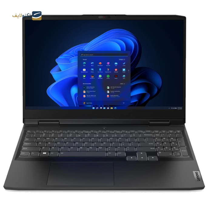  لپ تاپ 15.6 اینچی لنوو مدل IdeaPad Gaming 3 i7 12650H 32GB 1TB RTX 3060  - Lenovo i7 12650H-32GB-512SSD-6GB 3060-FHD Laptop