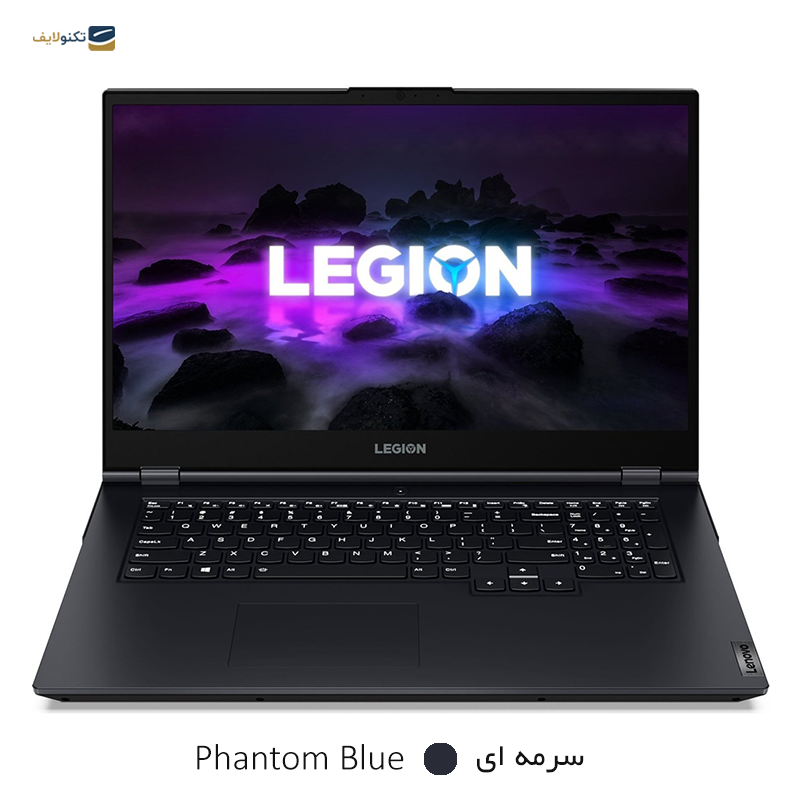 لپ تاپ لنوو 17.3 اینچی مدل Legion 5 i7 11800H 16GB 1TB RTX3060 - Lenovo Legion 5 i7 11800H 16GB RAM 1TB SSD RTX3060