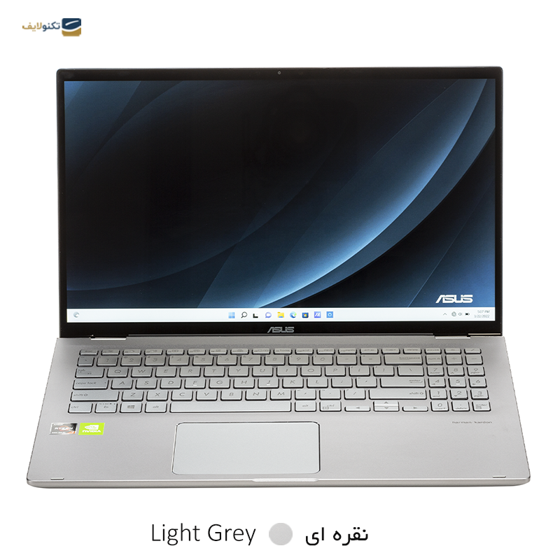 لپ تاپ ایسوس ۱۵.۶ اینچی مدل ZenBook Q508UG R7 5700U 8GB 1TB MX450 - Asus R7 5700U-8GB-1TB SSD-2GB MX450-FHD ۱۵.۶ inch Laptop