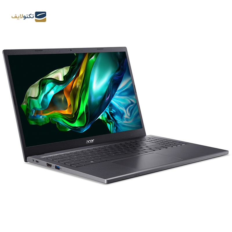 لپ‌ تاپ ایسر 15.6 اینچی مدل Aspire 5 A515 i7 1355U 32GB 1TB RTX2050  - Acer Aspire 5 A515-58GM-5930 i7 1355U 32GB RAM 1TB SSD RTX2050