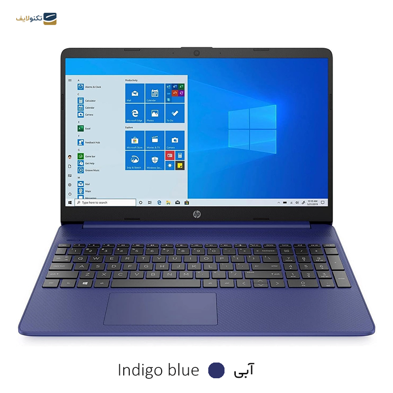 لپ تاپ اچ پی 15.6 اینچی مدل 15s R3 ۳۲۵۰U 8GB 512GB  - HP 15s-eq1015ne R3 ۳۲۵۰U 8GB RAM 512GB SSD Radeon