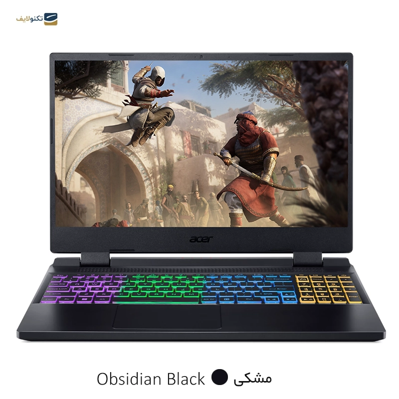 لپ تاپ ایسر 15.6 اینچی مدل Nitro 5 AN515-58-754D i7 12700H 32GB 1TB RTX3050  - Acer Nitro 5 AN515-58-754D i7 12700H 32GB RAM 1TB SSD RTX3050