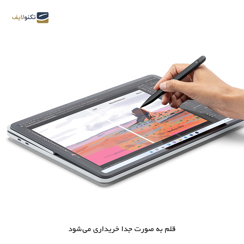 لپ تاپ مایکروسافت 14.4 اینچی مدل Surface Studio i۷ ۱۱۳۷۰H ۳۲GB 2TB RTX۳۰۵۰  - Microsoft Surface Studio Core i۷ ۱۱۳۷۰H ۳۲GB RAM 2TB SSD RTX۳۰۵۰