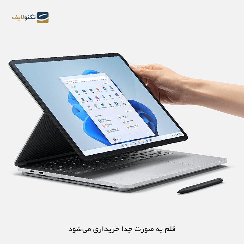 لپ تاپ مایکروسافت 14.4 اینچی مدل Surface Studio i۷ ۱۱۳۷۰H ۳۲GB 1TB RTXA2000 - Microsoft Surface Studio Core i۷ ۱۱۳۷۰H ۳۲GB RAM 1TB SSD RTXA2000