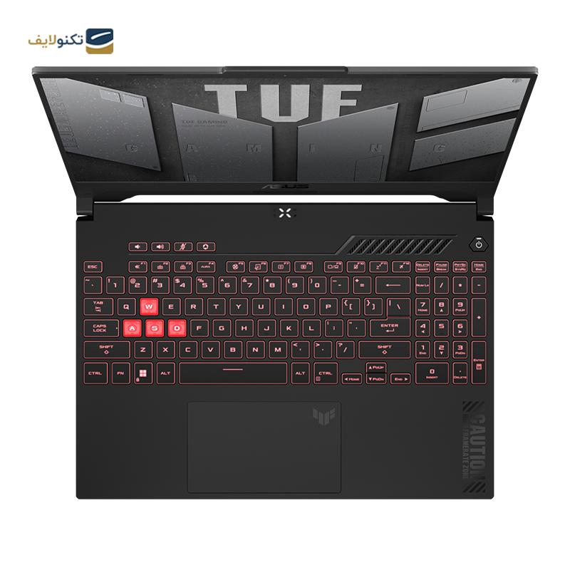 لپ تاپ ایسوس 15.6 اینچی مدل TUF Gaming A15 FA507NV R7 7735HS 16GB 1TB RTX4060 - Asus TUF Gaming A15 FA507NV R7 7735HS 16GB RAM 1TB SSD 6GB RTX4060