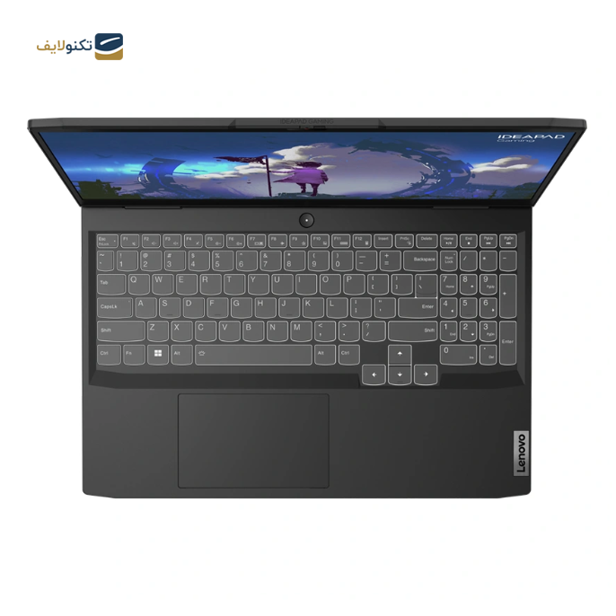 لپ تاپ لنوو 15.6 اینچی مدل IdeaPad Gaming 3 i5 12500H 16GB 512GB RTX3050 - Lenovo IdeaPad Gaming 3 i5 12500H 16GB RAM 512GB SSD RTX3050