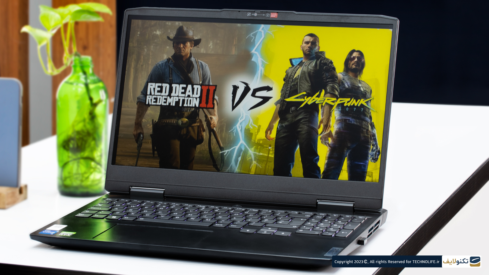 لپ تاپ لنوو 15.6 اینچی مدل IdeaPad Gaming 3 i5 12500H 16GB 512GB RTX3050 - Lenovo IdeaPad Gaming 3 i5 12500H 16GB RAM 512GB SSD RTX3050