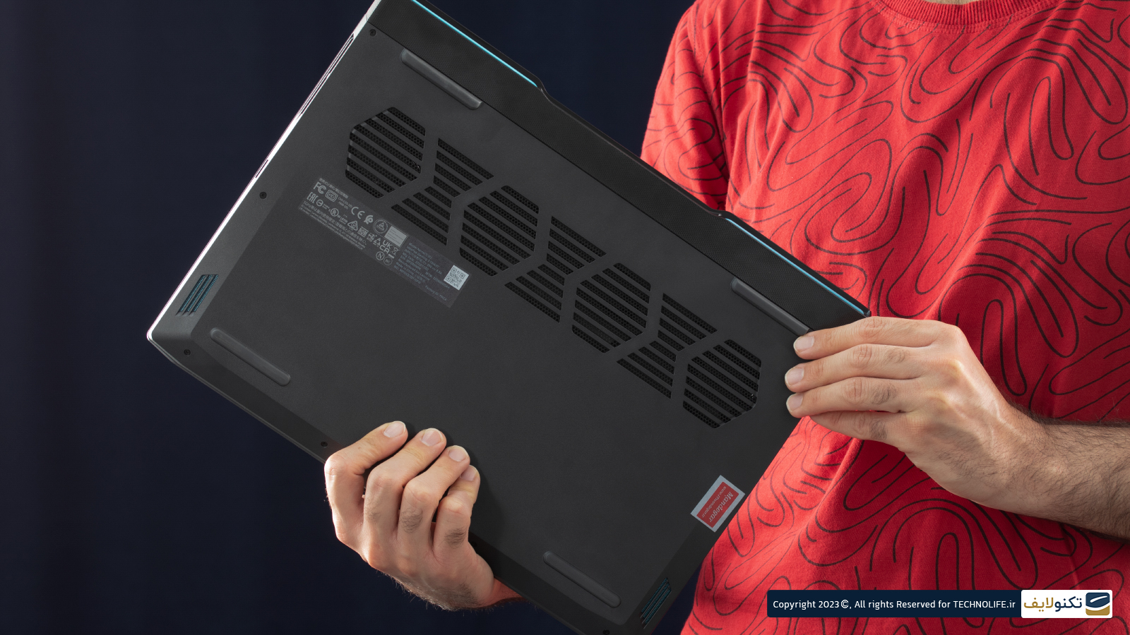 لپ تاپ لنوو 15.6 اینچی مدل IdeaPad Gaming 3 i5 12500H 16GB 512GB RTX3050 - Lenovo IdeaPad Gaming 3 i5 12500H 16GB RAM 512GB SSD RTX3050