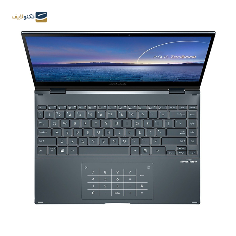 لپ تاپ ایسوس 13 اینچی مدل ZenBook Flip 13 UX363E i7 1165G7 16GB 512GB  - Asus ZenBook Flip 13 UX363E i7 1165G7 16GB RAM 512GB SSD Iris Xe