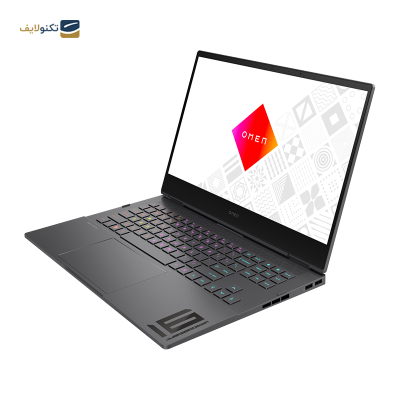 لپ تاپ اچ پی 16.1 اینچی مدل Omen 16 R7 6800H 16GB 512GB RTX۳۰۶۰ - HP Omen 16 N0023DX R7 6800H 16GB RAM 512GB SSD RTX۳۰۶۰