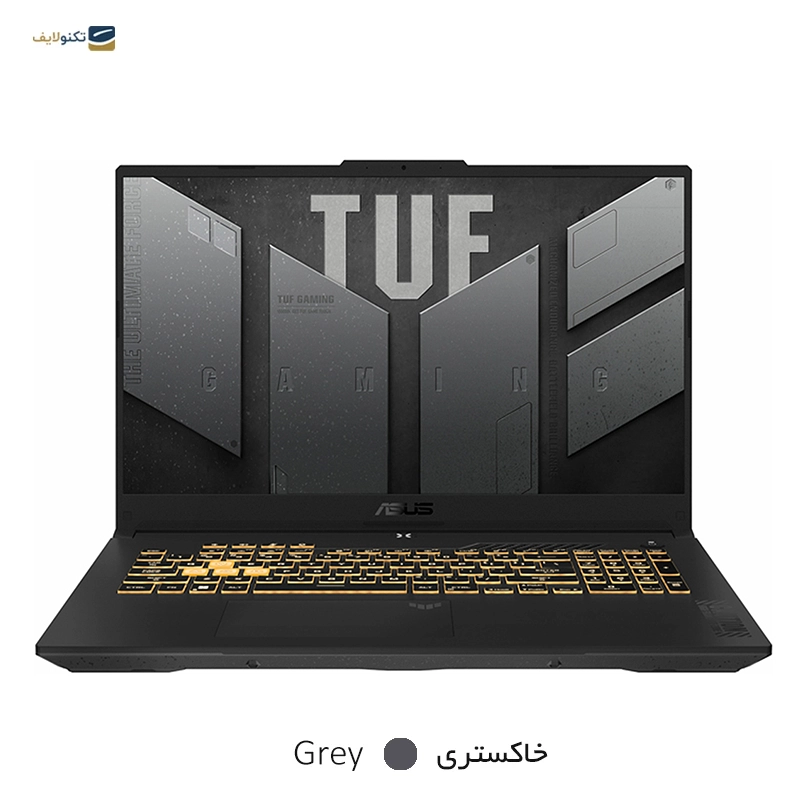 لپ‌ تاپ ایسوس 17 اینچی مدل TUF Gaming F17 FX707ZV4 i7 12700H 16GB 1TB RTX4060 - Asus TUF Gaming F17 FX707ZV4 i7 12700H 16GB RAM 1TB SSD RTX4060