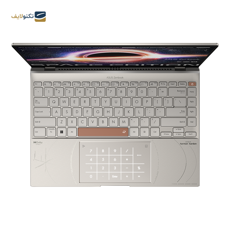 لپ تاپ ایسوس 14 اینچی مدل ZenBook 14X UX5401ZAS i7 12700H 16GB 1TB  - Asus ZenBook 14X UX5401ZAS Space Edition i7 12700H 16GB RAM 1TB SSD Iris Xe