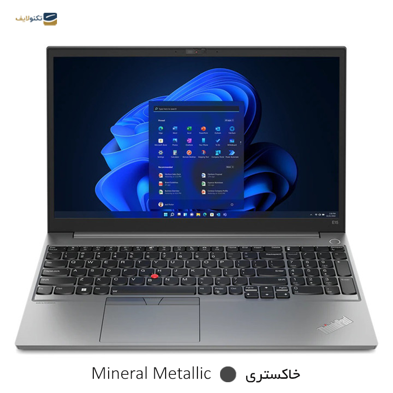 لپ تاپ لنوو 15.6 اینچی مدل ThinkPad E15 Gen 4 i7 ۱۲۵۵U 16GB 256GB 512GB MX550 - Lenovo ThinkPad E15 Gen 4 i7 ۱۲۵۵U 16GB RAM 256GB 512GB SSD MX550