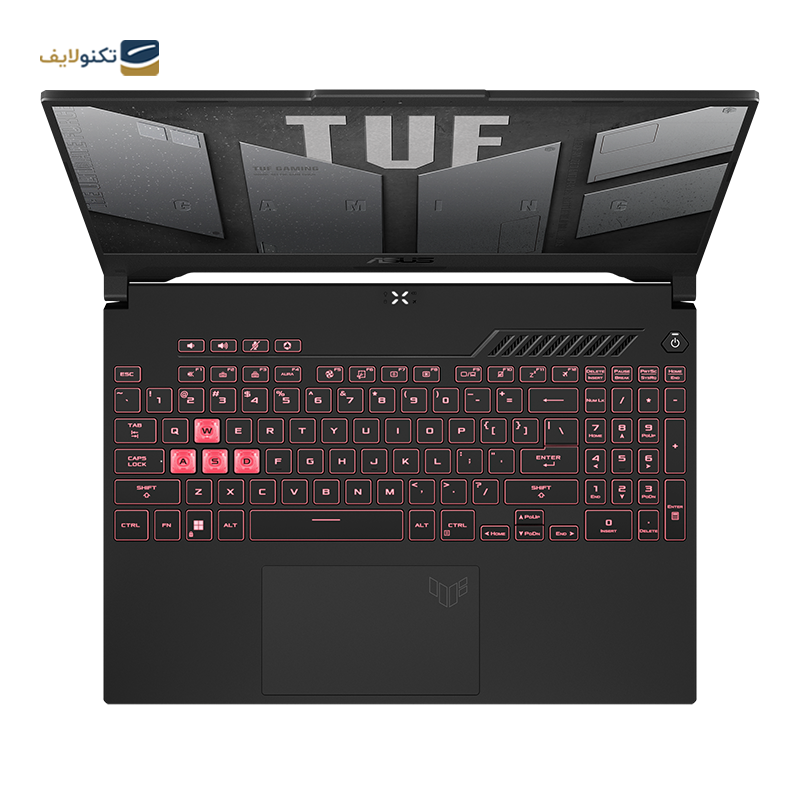 لپ تاپ ایسوس 15.6 اینچی مدل TUF Gaming A15 FA507RF R7 6800H 24GB 512GB RTX2050  - Asus TUF Gaming A15 FA507RF-HN029 R7 6800H 24GB RAM 512GB SSD RTX2050