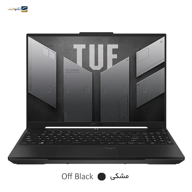 لپ تاپ ایسوس 16 اینچی مدل TUF Gaming A16 Advantage Edition FA617NS R7 7735HS 16GB 1TB RX 7600S - ASUS TUF Gaming A16 Advantage Edition FA617NS R7 7735HS 16GB RAM 1TB SSD RX 7600S