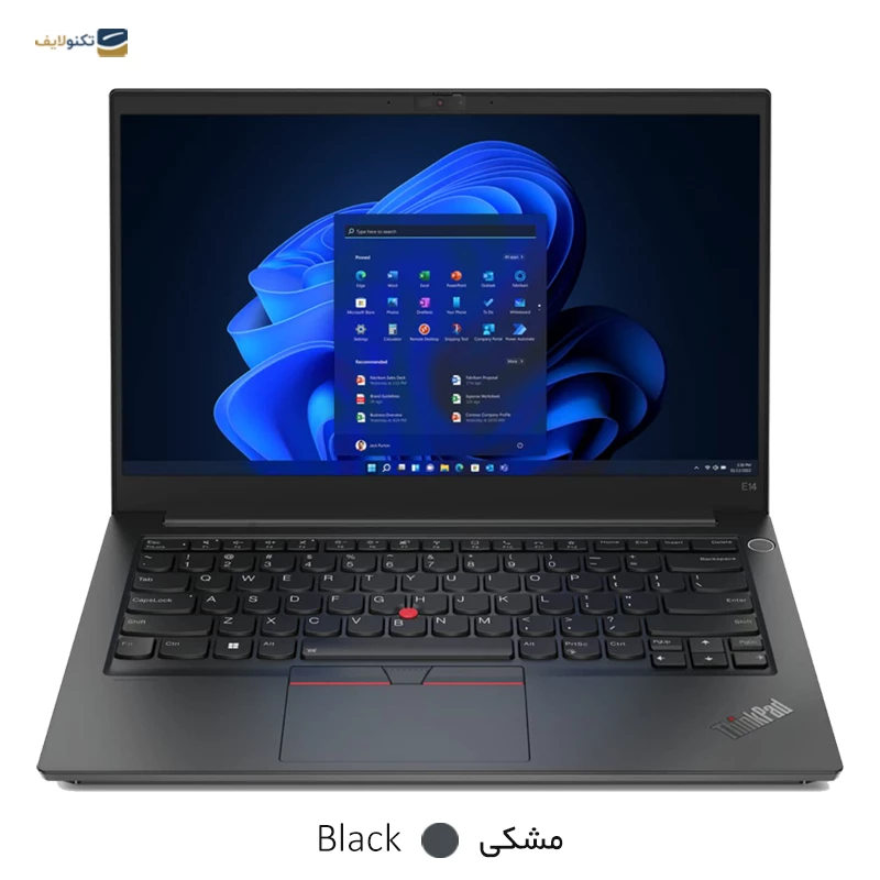 لپ تاپ لنوو 14 اینچی مدل ThinkPad E14 i7 ۱۲۵۵U 16GB 256GB 512GB - Lenovo ThinkPad E14 Gen 4 i7 ۱۲۵۵U 16GB RAM 256GB 512GB SSD