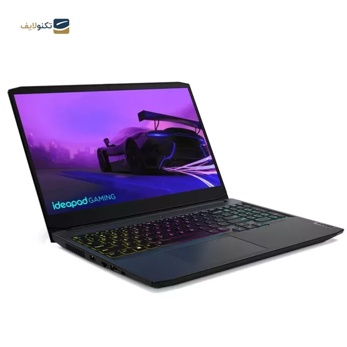 لپ تاپ لنوو 15.6 اینچی مدل IdeaPad Gaming 3 i7 11370H 32GB 1TB 512GB GTX 1650 - Lenovo IdeaPad Gaming 3 i7 11370H 32GB RAM 1TB HDD 512GB SSD 4GB GTX 1650