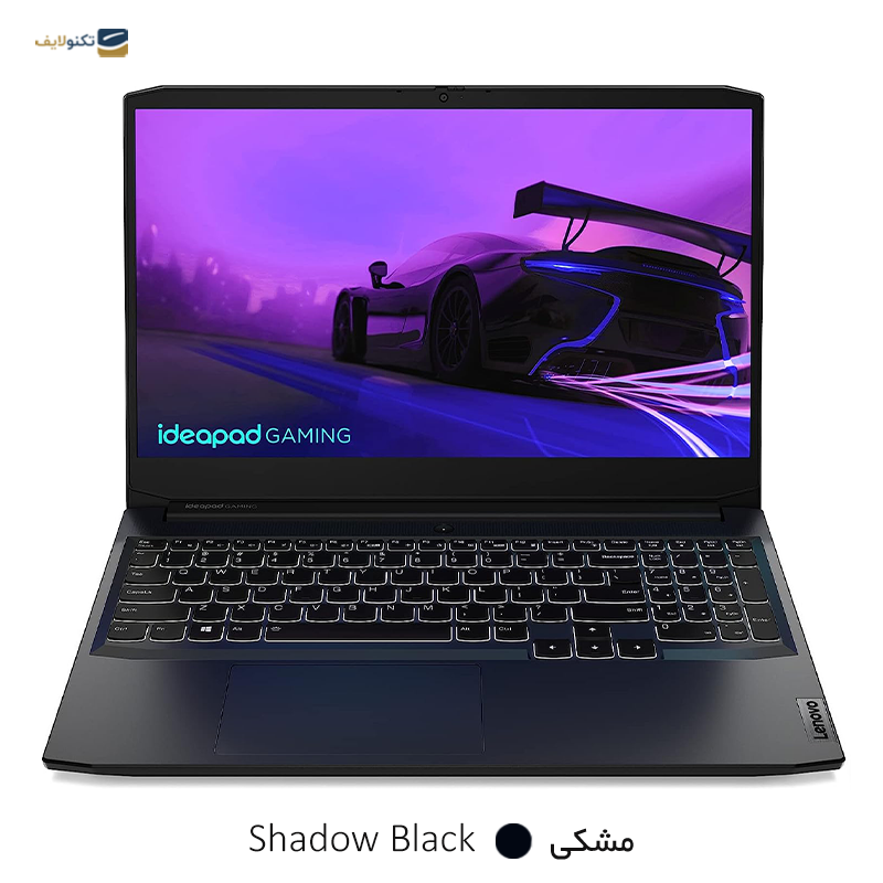 لپ تاپ لنوو 15.6 اینچی مدل IdeaPad Gaming 3 i7 11370H 16GB 1TB 512GB GTX 1650 - Lenovo IdeaPad Gaming 3 i7 11370H 16GB RAM 1TB HDD 512GB SSD 4GB GTX 1650
