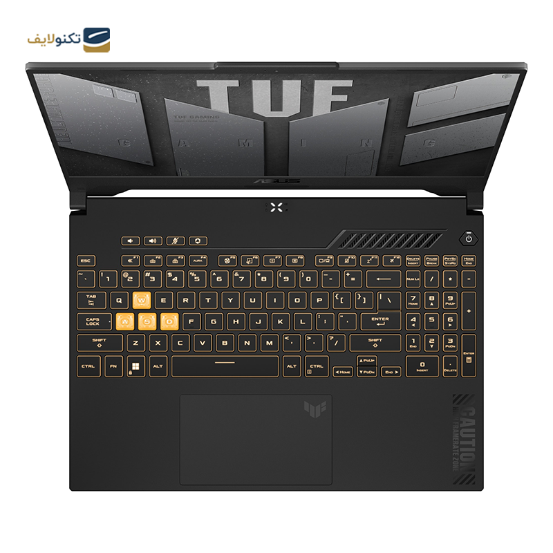 لپ تاپ ایسوس 15.6 اینچی مدل TUF Gaming F15 FX507ZU i7 12700H 16GB 1TB RTX4050 - ASUS TUF Gaming F15 FX507ZU i7 12700H 16GB 1TB SSD RTX4050