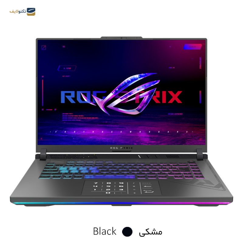 لپ‌ تاپ ایسوس 16 اینچی مدل ROG Strix G16 G614JU i7 13650HX 16GB 512GB RTX4060 - ROG Strix G16 G614JU DH i7 13650HX 16GB RAM 512GB SSD RTX4060