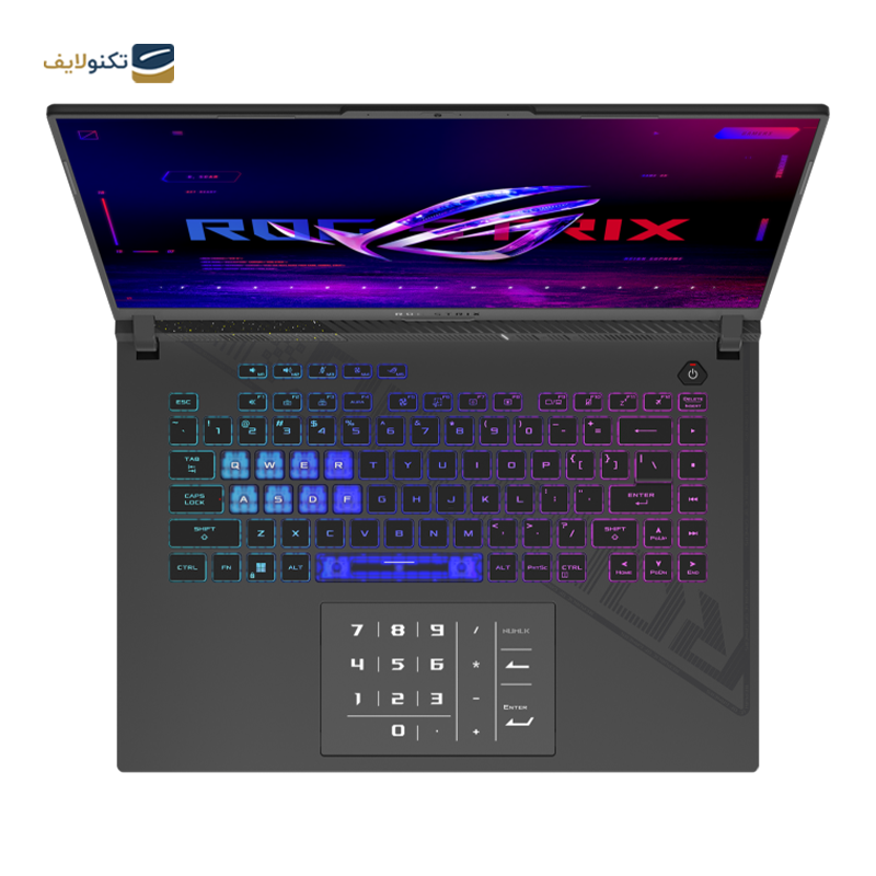لپ‌ تاپ ایسوس 16 اینچی مدل ROG Strix G16 G614JU i7 13650HX 16GB 1TB RTX4050 - ROG Strix G16 G614JU DH i7 13650HX 16GB RAM 1TB SSD RTX4050
