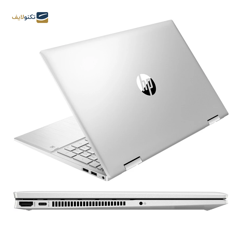 لپ تاپ اچ پی ۱۵.۶ اینچی مدل Pavilion X360 i5 ۱۲۳۵U 8GB 512GB - HP Pavilion X360 i5 ۱۲۳۵U 8GB RAM 512GB SSD