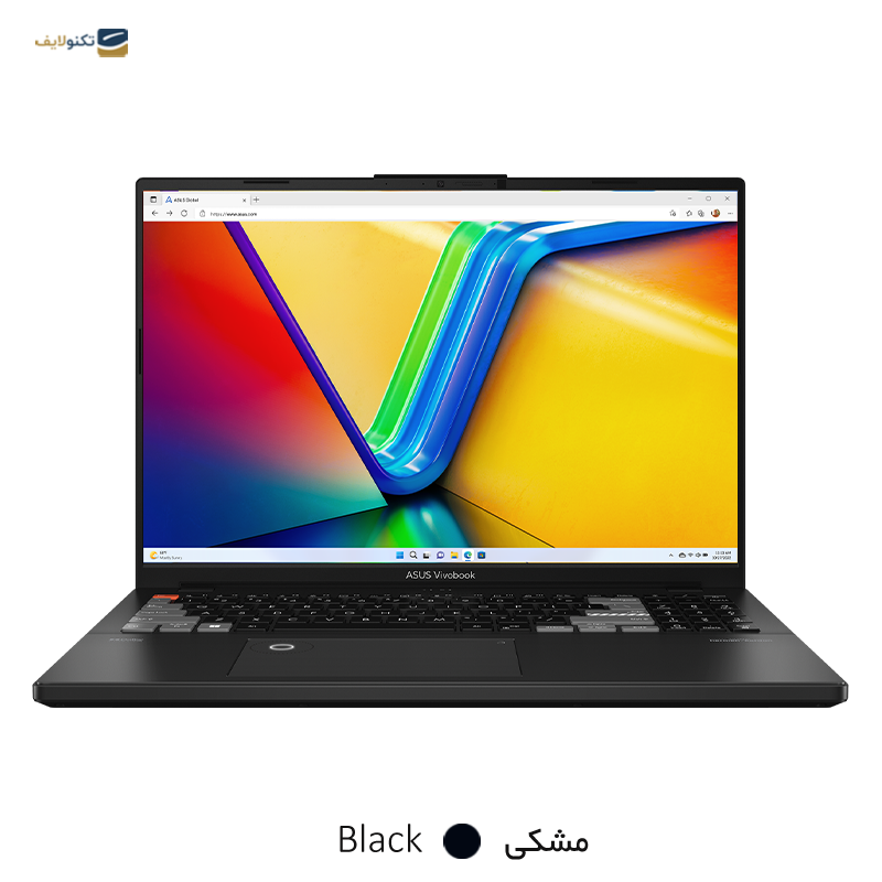 لپ تاپ ایسوس 16 اینچی مدل Vivobook Pro 16X OLED K6604JI i9 13980HX 16GB 1TB RTX4070 - ASUS Vivobook Pro 16X OLED K6604JI i9 13980HX 16GB RAM 1TB RTX4070