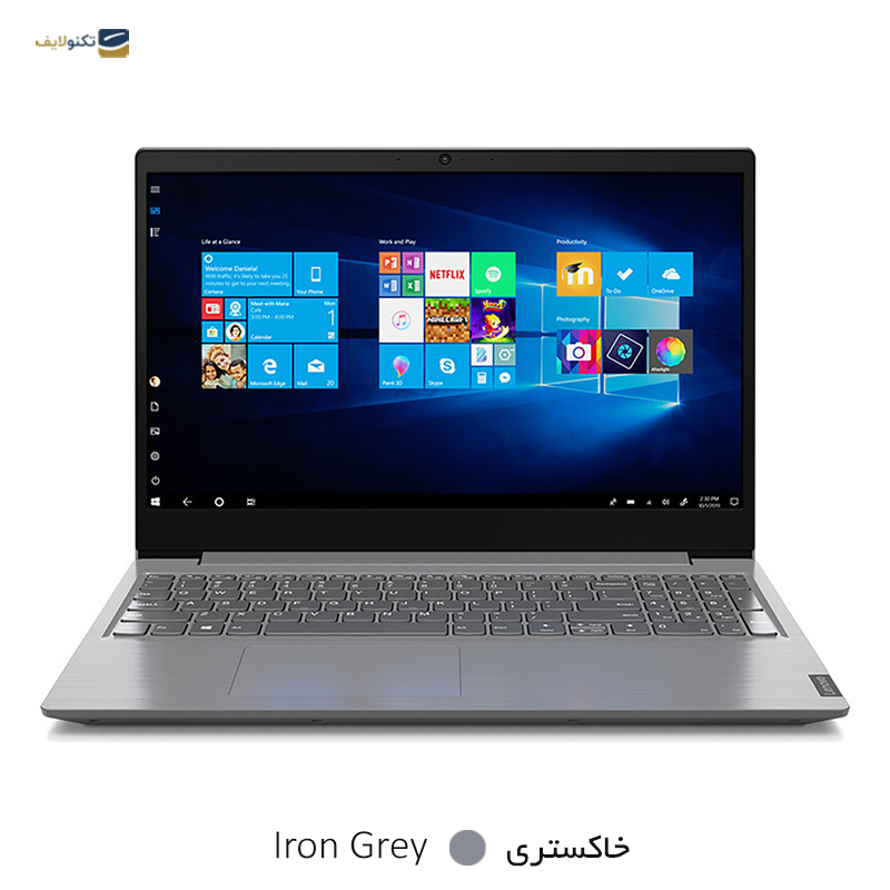 لپ تاپ لنوو 15.6 اینچی V15 IGL Celeron N4020 4GB 1TB - Lenovo V15 IGL Celeron N4020 4GB RAM 1TB SSD UHD Graphics 600
