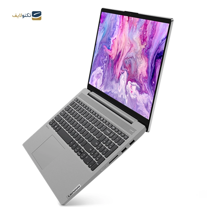 لپ تاپ لنوو 15.6 اینچی مدل IdeaPad 5 i5 8GB 1TB 512GB MX450 - Lenovo Ideapad 5 15ITL05 i5 1135G7-8GB-1TB HDD-512GB SSD-2GB MX450-IPS 15.6 FHD Laptop