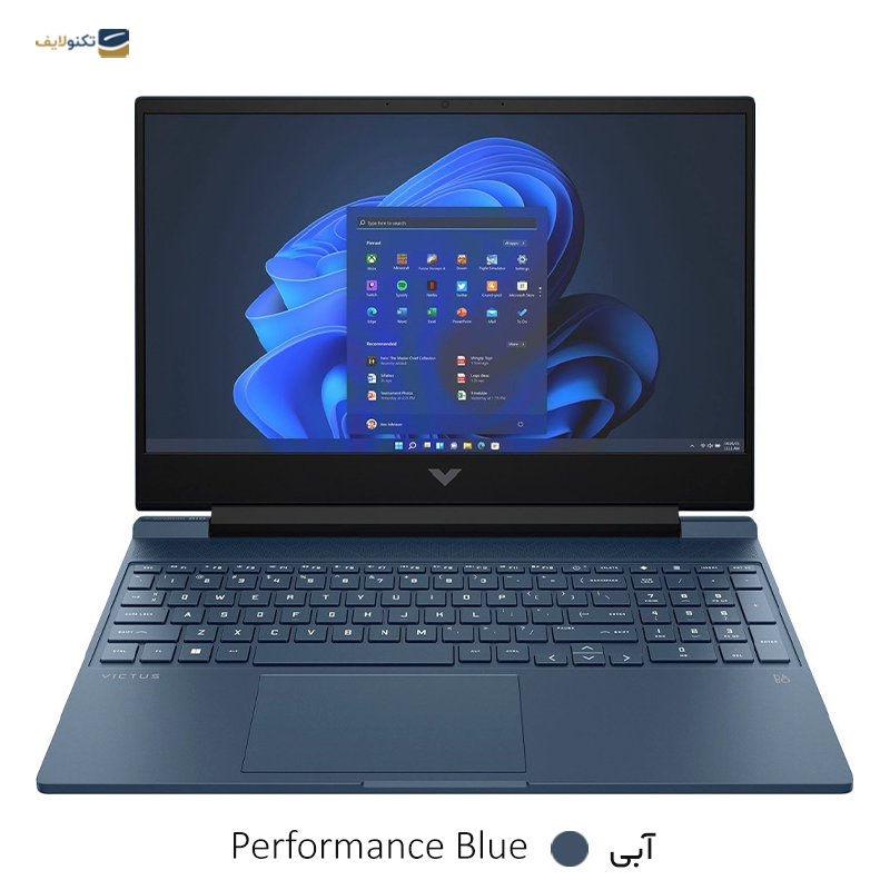 لپ تاپ اچ پی 15.6 اینچی مدل Victus 15 i5 13420H 32GB 2TB RTX3050 - HP Victus 15 FA1093DX i5 13420H 32GB 2TB SSD 6GB RTX 3050 15.6 Inch laptop
